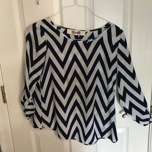 Francesca's Long Sleeve Top